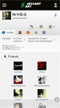 Mobile Screenshot of h-y-d-x.deviantart.com