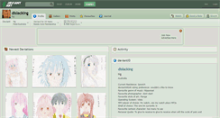 Desktop Screenshot of dislacking.deviantart.com