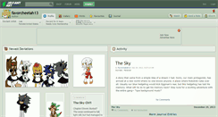 Desktop Screenshot of favorcheetah13.deviantart.com