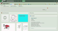 Desktop Screenshot of namii-chan13.deviantart.com