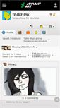 Mobile Screenshot of iz-biz-ink.deviantart.com