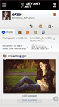 Mobile Screenshot of exze.deviantart.com