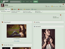 Tablet Screenshot of exze.deviantart.com