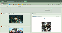 Desktop Screenshot of grymgris.deviantart.com
