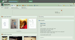 Desktop Screenshot of dejicchan.deviantart.com