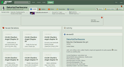 Desktop Screenshot of dakurlzzcharliescene.deviantart.com