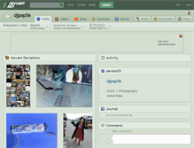 Tablet Screenshot of djpop56.deviantart.com