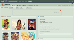 Desktop Screenshot of linnpuzzle.deviantart.com