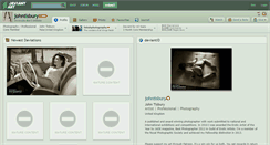 Desktop Screenshot of johntisbury.deviantart.com