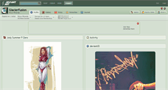 Desktop Screenshot of glacierfusion.deviantart.com