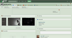 Desktop Screenshot of jamien-price.deviantart.com