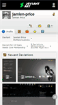 Mobile Screenshot of jamien-price.deviantart.com