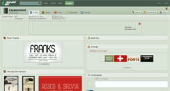 Desktop Screenshot of leyaexcolosi.deviantart.com