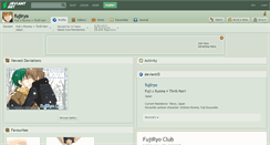 Desktop Screenshot of fujiryo.deviantart.com
