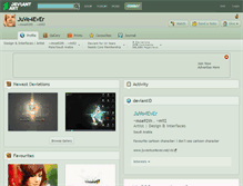 Tablet Screenshot of juve4ever.deviantart.com