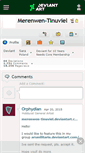 Mobile Screenshot of merenwen-tinuviel.deviantart.com