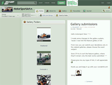 Tablet Screenshot of motorsportart.deviantart.com