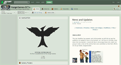 Desktop Screenshot of hungergames-oct.deviantart.com