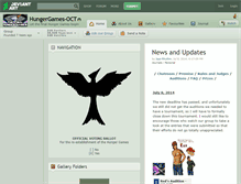 Tablet Screenshot of hungergames-oct.deviantart.com