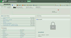 Desktop Screenshot of jeanadelute.deviantart.com