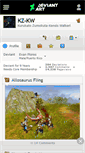 Mobile Screenshot of kz-kw.deviantart.com