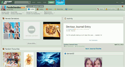 Desktop Screenshot of ammature-artist.deviantart.com