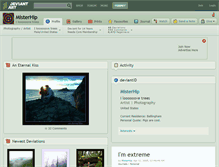 Tablet Screenshot of misterhip.deviantart.com