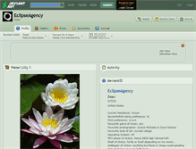 Tablet Screenshot of eclipseagency.deviantart.com