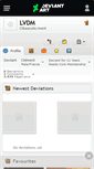 Mobile Screenshot of lvdm.deviantart.com