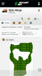 Mobile Screenshot of epic-ninja.deviantart.com
