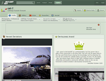Tablet Screenshot of cei-.deviantart.com