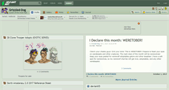 Desktop Screenshot of grizzled-dog.deviantart.com