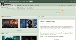Desktop Screenshot of phoenix-id.deviantart.com