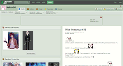 Desktop Screenshot of maku-chii.deviantart.com