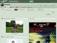 Tablet Screenshot of naarachen.deviantart.com