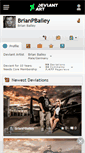 Mobile Screenshot of brianpbailey.deviantart.com