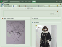Tablet Screenshot of darc99.deviantart.com