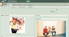 Desktop Screenshot of chiac.deviantart.com