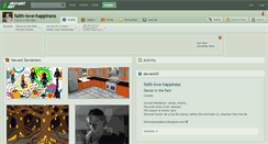 Desktop Screenshot of faith-love-happiness.deviantart.com