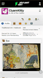 Mobile Screenshot of ciyannkitty.deviantart.com