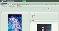 Desktop Screenshot of mia-may.deviantart.com