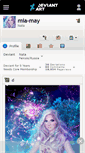 Mobile Screenshot of mia-may.deviantart.com