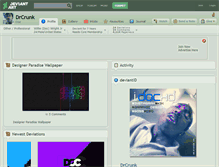 Tablet Screenshot of drcrunk.deviantart.com