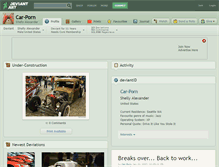 Tablet Screenshot of car-porn.deviantart.com