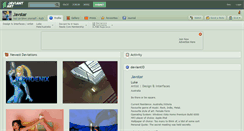 Desktop Screenshot of javstar.deviantart.com