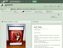 Tablet Screenshot of japoneis202.deviantart.com