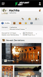 Mobile Screenshot of machika.deviantart.com