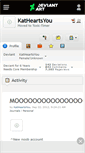 Mobile Screenshot of katheartsyou.deviantart.com
