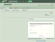 Tablet Screenshot of katheartsyou.deviantart.com