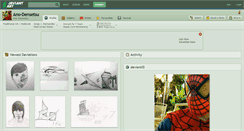 Desktop Screenshot of ano-densetsu.deviantart.com